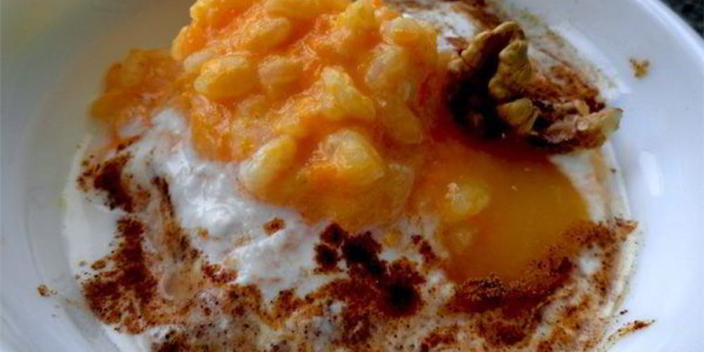 Как приготовить тыквенную кашу с кокосовой ноткой *дебют*