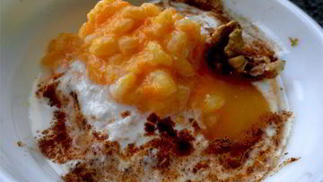 Рецепт Тыквенной каши с кокосовой ноткой *дебют*