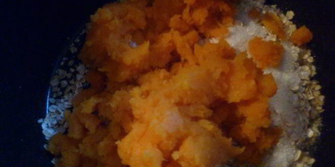 Рецепт тыквенной каши с овсянкой