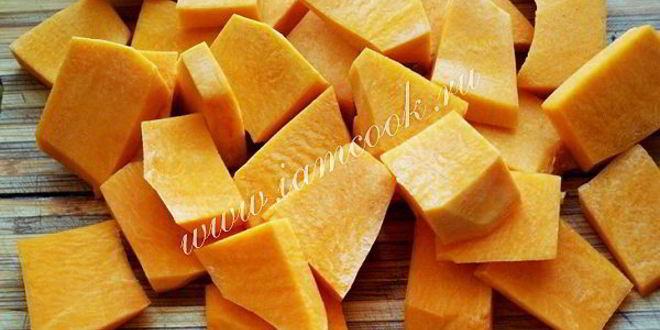 Рецепт тыквенной каши с рисом