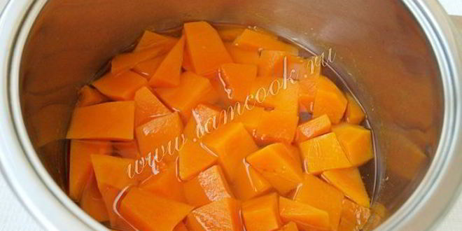 Рецепт тыквенной каши с рисом