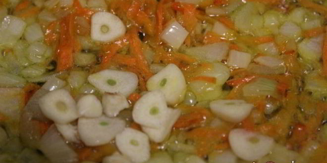 Рецепт ячневой каши с мясным соусом