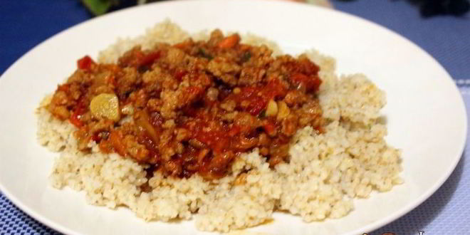 Рецепт ячневой каши с мясным соусом