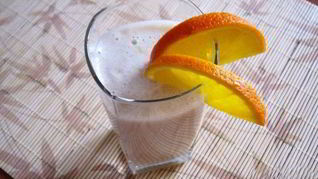 Рецепт Бананова-апельсинового коктейль