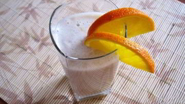 Рецепт Бананова-апельсинового коктейль