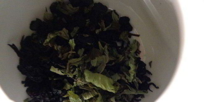 Рецепт чая из черной смородины с мятой