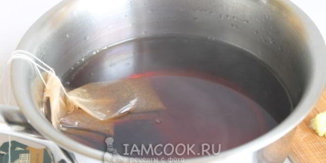 Рецепт чая с имбирем