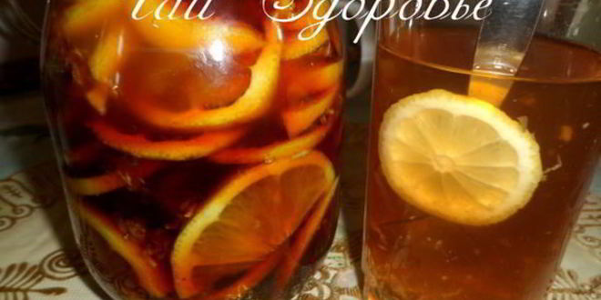 Рецепт чая здоровье