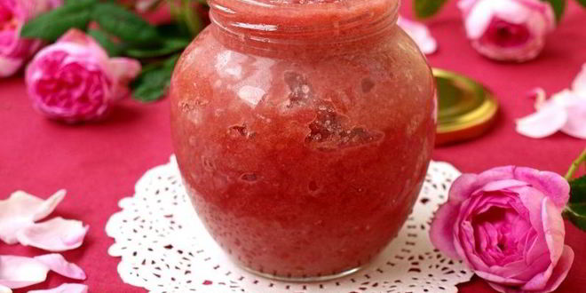 Рецепт чайной розы перетертой с сахаром