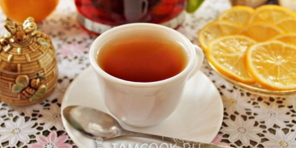 Как приготовить черный чай с имбирем