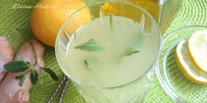 Рецепт имбирного чая
