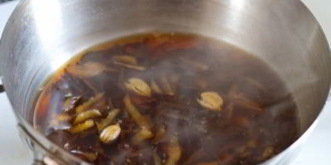 Рецепт индийского имбирного чая с молоком и кардамоном