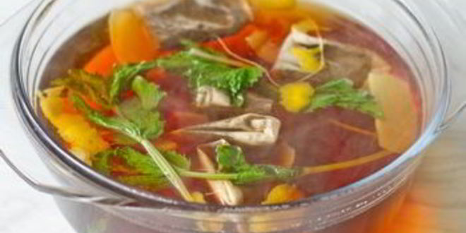 Рецепт ледяного чая с имбирем, лимоном и мятой