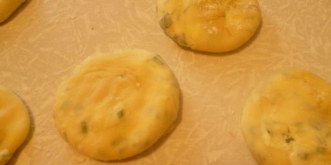 Рецепт плациндов с творогом и зеленью