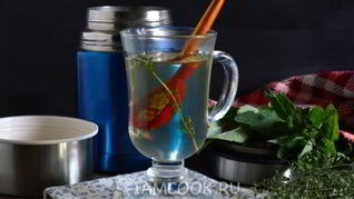 Рецепт Травяного чая в термосе