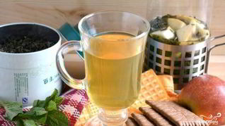 Рецепт Зеленого чая с ромашкой