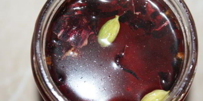 Рецепт безалкогольного глинтвейна из каркаде