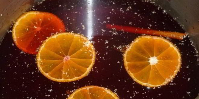 Рецепт безалкогольного клюквенного глинтвейна