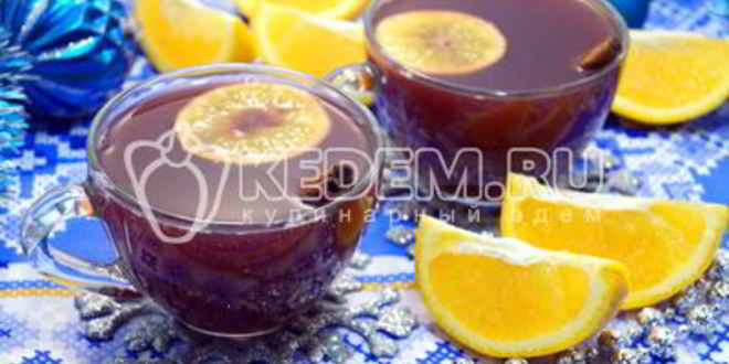 Рецепт глинтвейна с апельсином