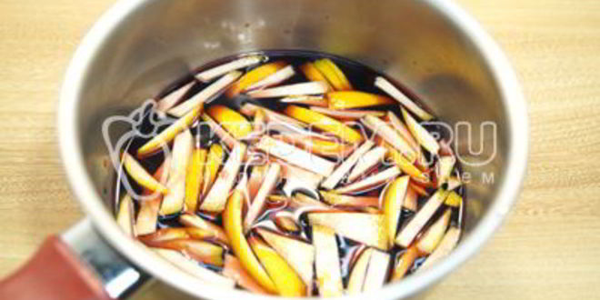 Рецепт глинтвейна с апельсином