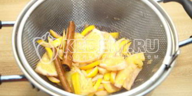 Рецепт глинтвейна с апельсином