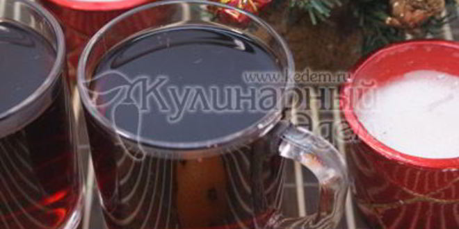 Рецепт глинтвейна с лимоном
