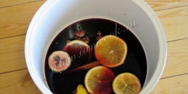 Рецепт глинтвейна в мультиварке