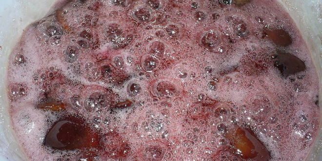 Рецепт карамелизированных слив в густом сиропе