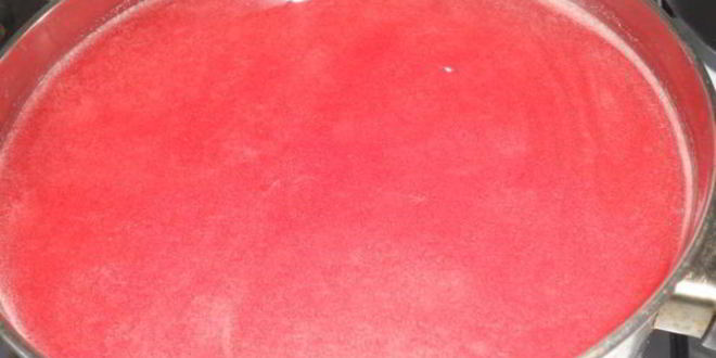 Рецепт киселя из калины