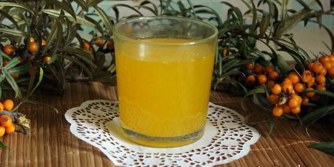 Рецепт киселя из облепихи