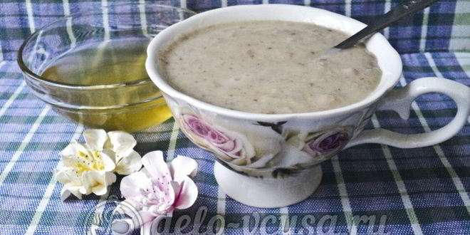 Рецепт киселя из овсяных хлопьев
