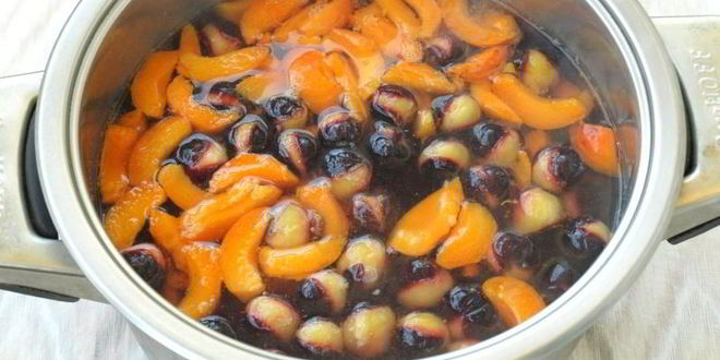 Рецепт киселя из терна и абрикосов