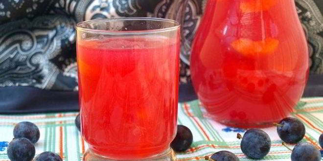 Рецепт киселя из терна и абрикосов