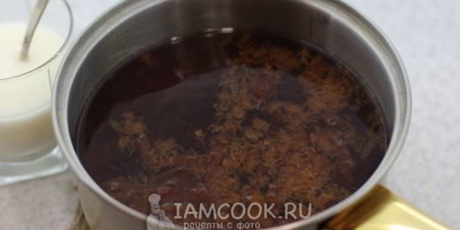 Рецепт киселя из варенья