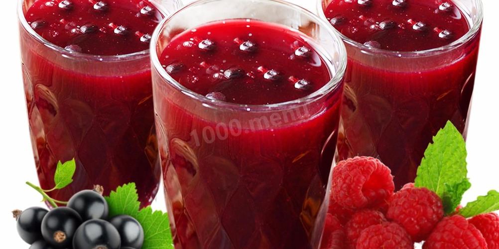 Как приготовить кисель из замороженных ягод малины и черной смородины