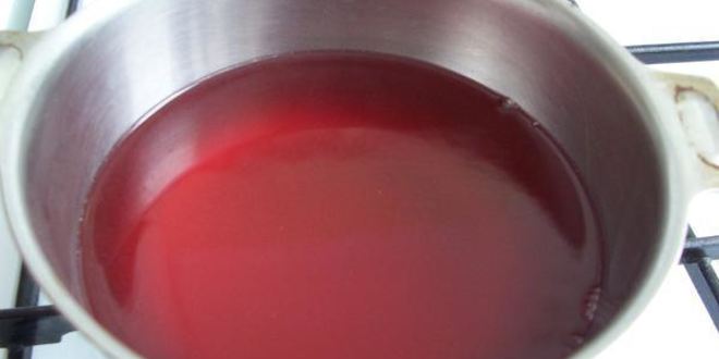 Рецепт киселя клюквенного горячего со сливками