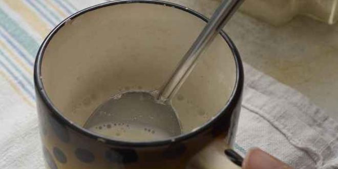 Рецепт киселя молочного