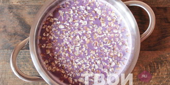 Рецепт киселя овсяного