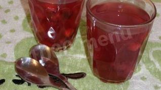 Рецепт Киселя Вишенка с крахмалом