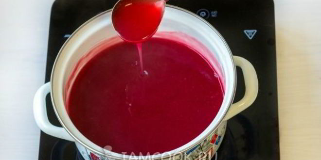 Рецепт малинового киселя