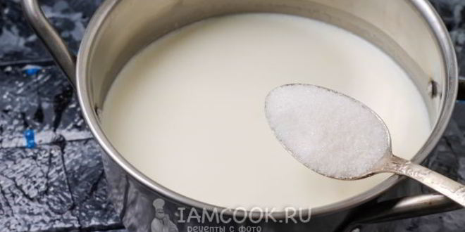 Рецепт молочного киселя из картофельного крахмала