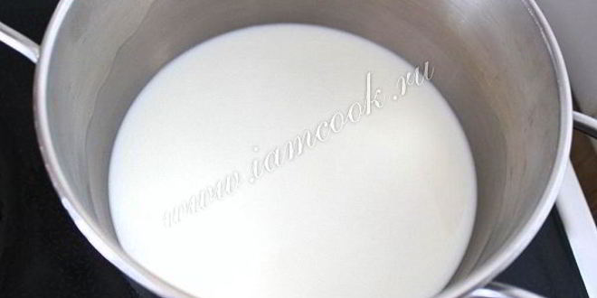 Рецепт молочного киселя с изюмом