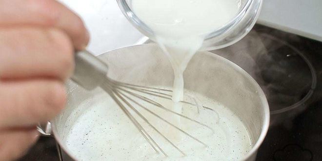 Рецепт молочного киселя с ванилью