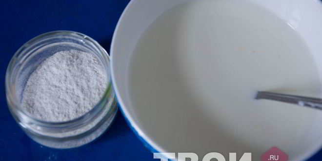 Рецепт молочного киселя