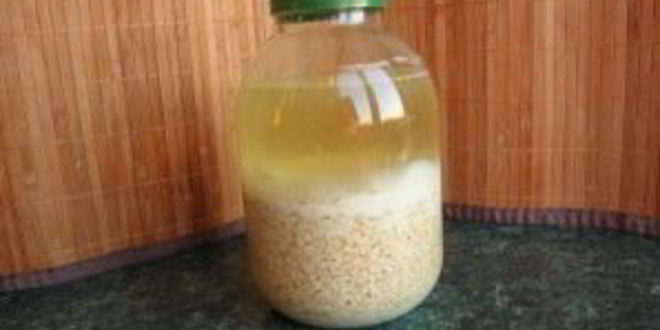 Рецепт овсяного киселя на кефире