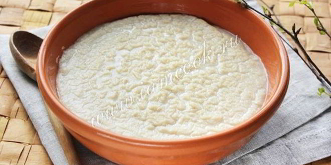 Рецепт овсяного киселя