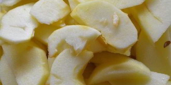 Рецепт пляцка яблоки под кисельным небом