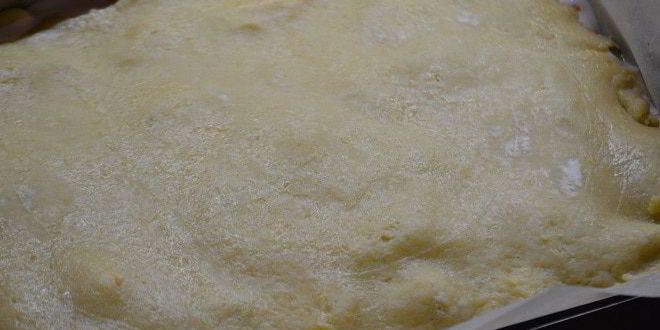 Рецепт пляцка яблоки под кисельным небом