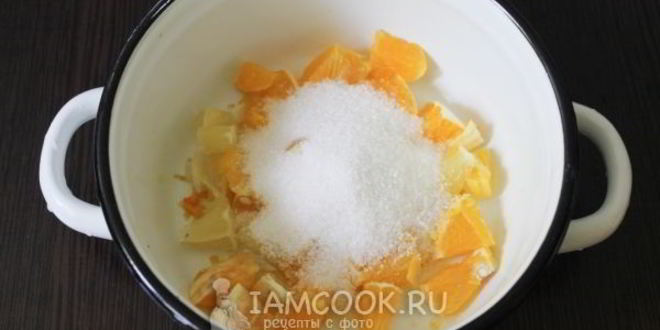 Рецепт цитрусового киселя