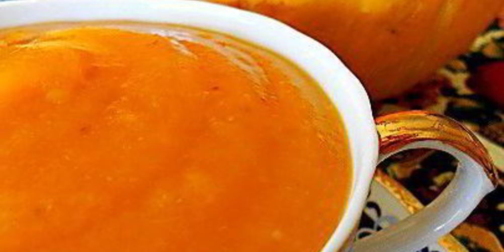 Как приготовить тыквенный кисель с курагой